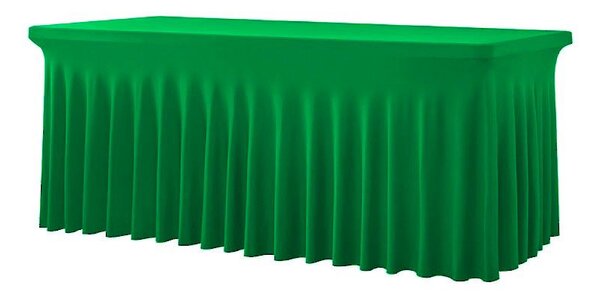 TENTino Elastický potah SKIRTING na skládací stůl 180-183x76 cm VÍCE BAREV Barva ubrusu: ČERVENÁ / RED
