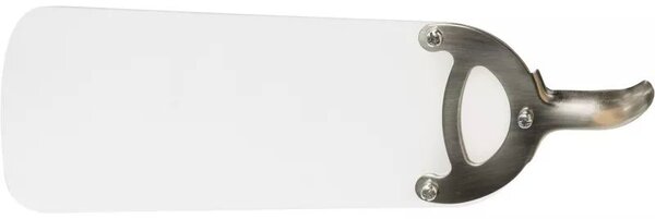 GLOBO 0307W UGO stropní ventilátor s osvětlením na patici E27 760 mm s tahovým vypínačem nikl