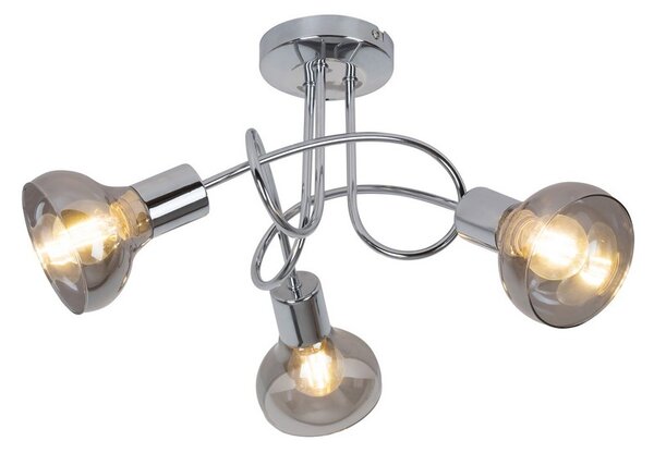 Rabalux HOLLY stropní svítidlo max. 3x40W | E14 | IP20 - chrom