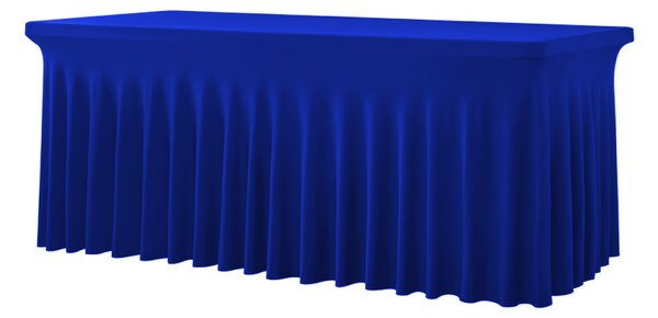 TENTino Elastický potah SKIRTING na skládací stůl 180-183x76 cm VÍCE BAREV Barva ubrusu: ČERVENÁ / RED