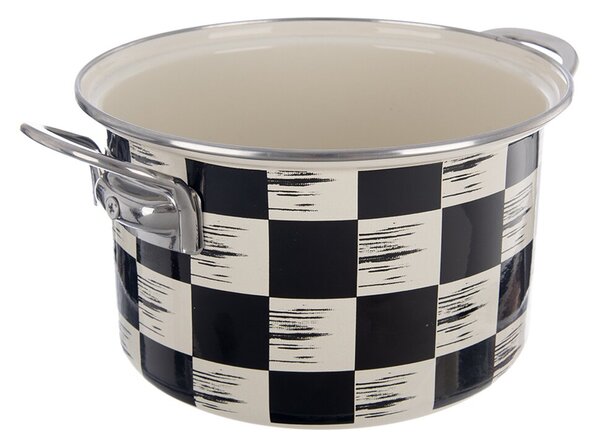 Hrnec ŠACHOVNICE Lem 3 l