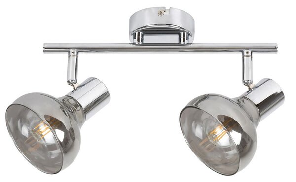 Rabalux HOLLY stropní bodové svítidlo max. 2x40W | E14 | IP20 - chrom