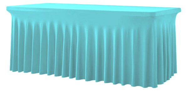 TENTino Elastický potah SKIRTING na skládací stůl 180-183x76 cm VÍCE BAREV Barva ubrusu: ČERVENÁ / RED