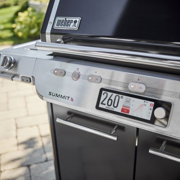 Weber Chytrý plynový gril Summit FS38X Black