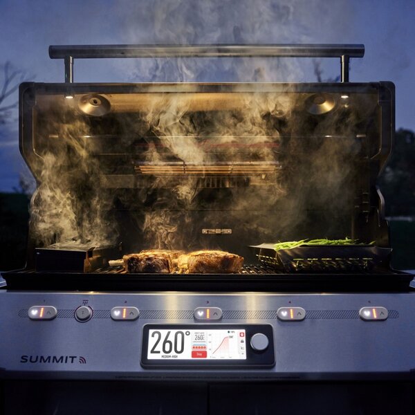 Weber Chytrý plynový gril Summit FS38X Black