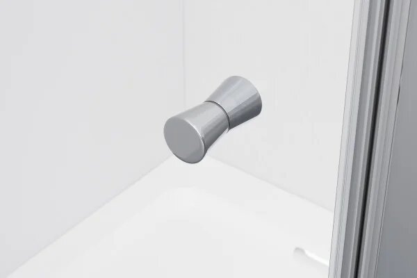 BETA Chrom 65 Čiré Sprchové dveře do niky dvoukřídlé