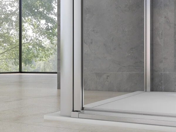 HANY COMBI 80x80 Čiré Sprchová zástěna čtvercová