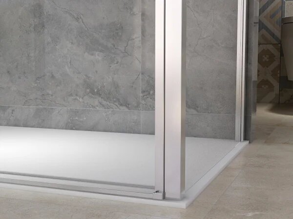 HANY COMBI 80x80 Čiré Sprchová zástěna čtvercová