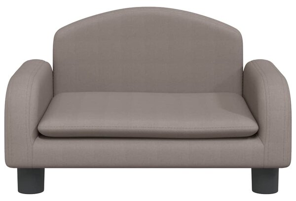 Pelíšek pro psy taupe 50 x 40 x 30 cm textil 171974