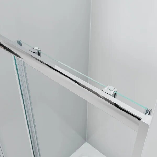 NICOL COMBI Chrom 120x80 čiré Sprchový kout s posuvnými dveřmi