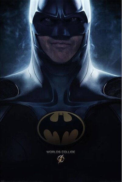Plakát, Obraz - The Flash Movie - Batman World Collide, (61 x 91.5 cm)