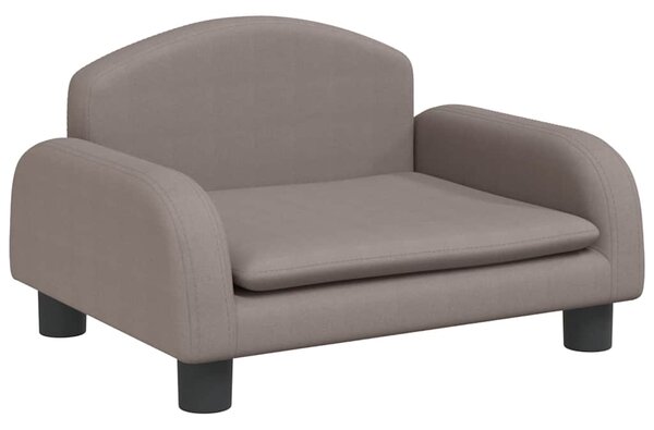 Pelíšek pro psy taupe 50 x 40 x 30 cm textil 171974