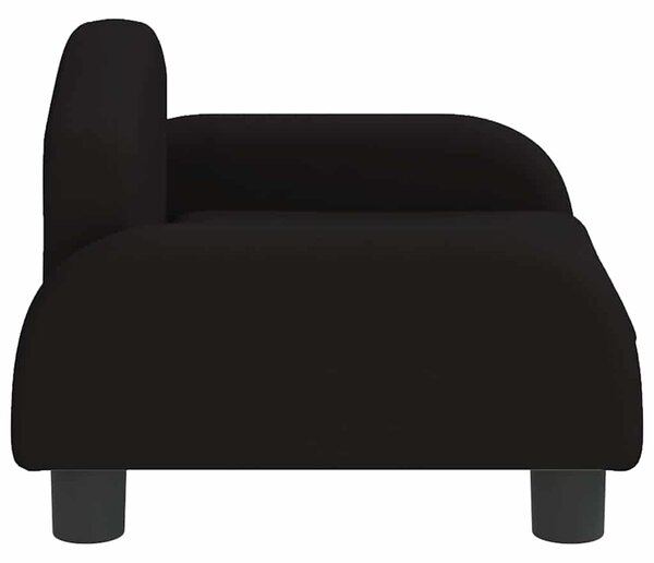 Pelíšek pro psy černý 50 x 40 x 30 cm textil 171975