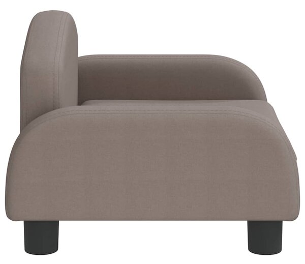 Pelíšek pro psy taupe 50 x 40 x 30 cm textil 171974