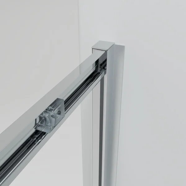 NICOL COMBI Chrom 120x80 čiré Sprchový kout s posuvnými dveřmi