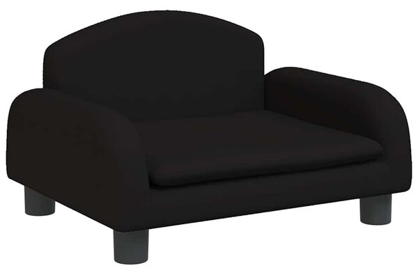 Pelíšek pro psy černý 50 x 40 x 30 cm textil 171975