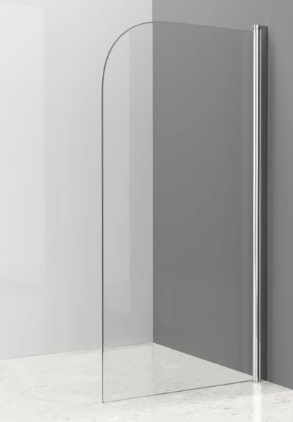 JET NEW Chrom 65 x 140 cm Vanová zástěna jednodílná