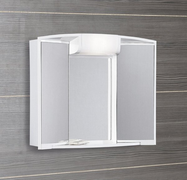 Aqualine Aqualine, ANGY galerka 59x50x15cm, 1x12W, bílá plast, 541202