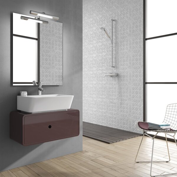 Aqualine Aqualine, ANDREA LED nástěnné svítidlo 5W,, 284mm, 230V, chrom, E26716CI