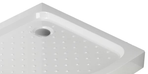 POINT AS LOR 100x80 Grape Pravý Asymetrický sprchový kout s akrylátovou vaničkou