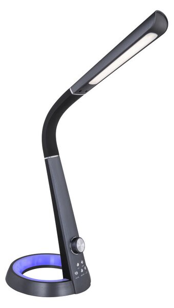 GLOBO 58376B MITTI stmívatelné stolní svítidlo LED RGB 8W / 450lm 3000-6500K IP20 černá