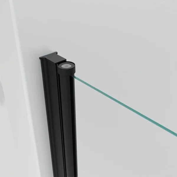 BETA COMBI Black 80x80 Clear Čtvercový sprchový kout bez vaničky