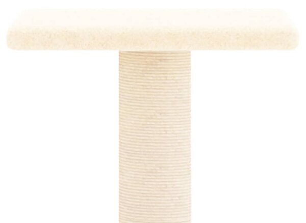 Škrabadlo pro kočky se sisalovými sloupky krémové 73 cm 172034