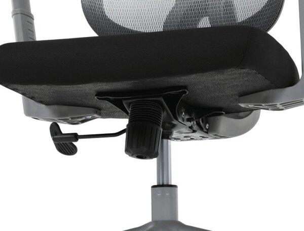 Kancelářská židle šedá KA-K2081 GREY
