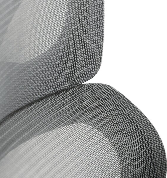 Kancelářská židle šedá KA-K2081 GREY