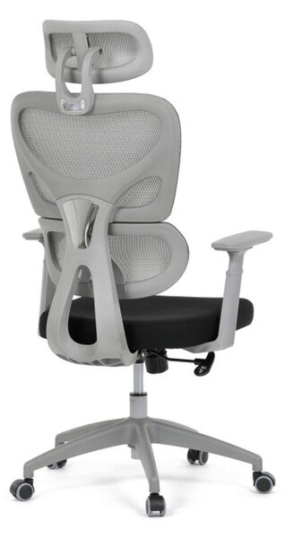 Kancelářská židle šedá KA-K2081 GREY