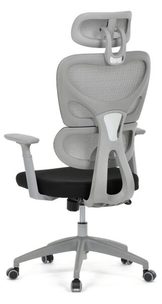 Kancelářská židle šedá KA-K2081 GREY