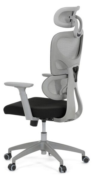 Kancelářská židle šedá KA-K2081 GREY