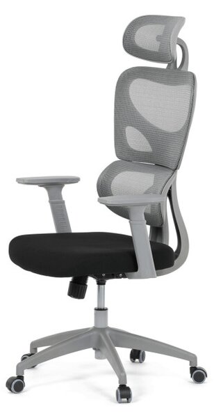 Kancelářská židle šedá KA-K2081 GREY