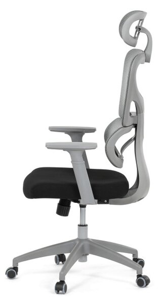 Kancelářská židle šedá KA-K2081 GREY