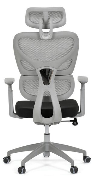 Kancelářská židle šedá KA-K2081 GREY