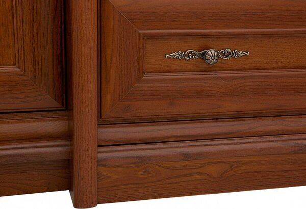 BRW Kent Skříň ESZF4D2S Kaštan