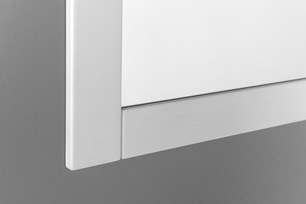 Aqualine Aqualine, FAVOLO zrcadlo v rámu 60x80 cm, bílá mat, FV060
