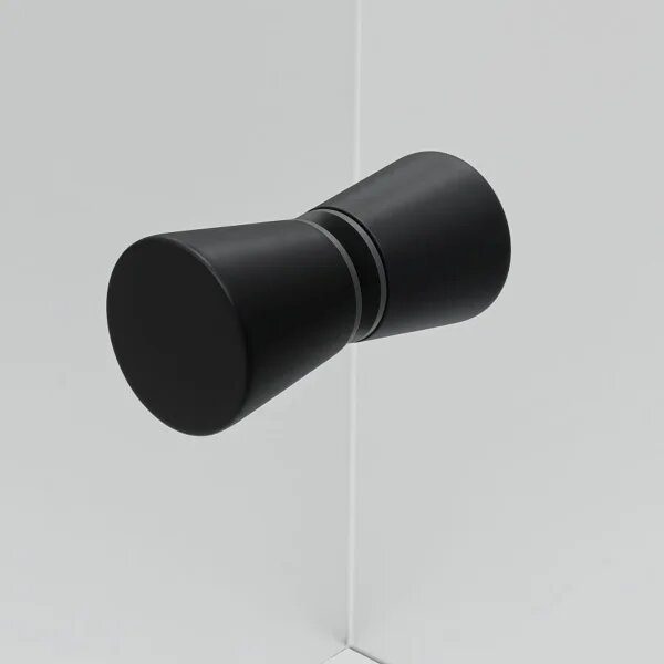 POINT BLACK 80x80 Clear Čtvrtkruhová sprchová zástěna