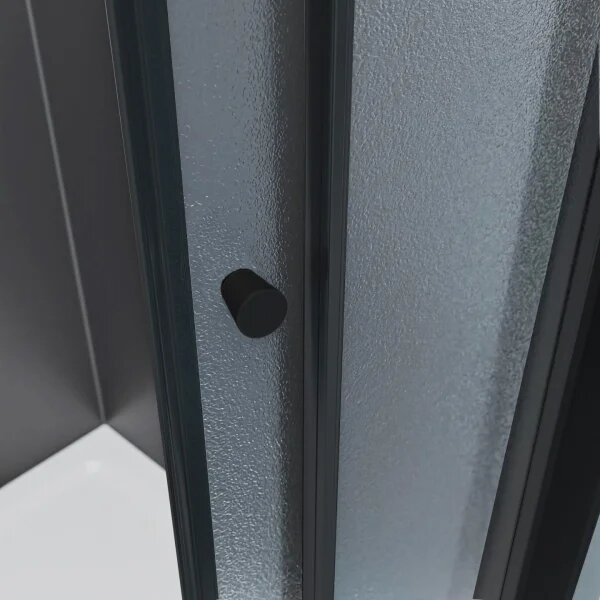 POINT BLACK 80x80 Grape Čtvrtkruhová sprchová zástěna