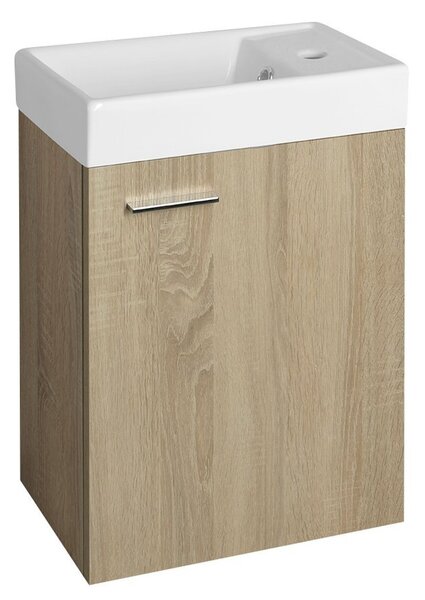 Aqualine Aqualine, Keramické umyvadlo 40x22x8cm, DD4022