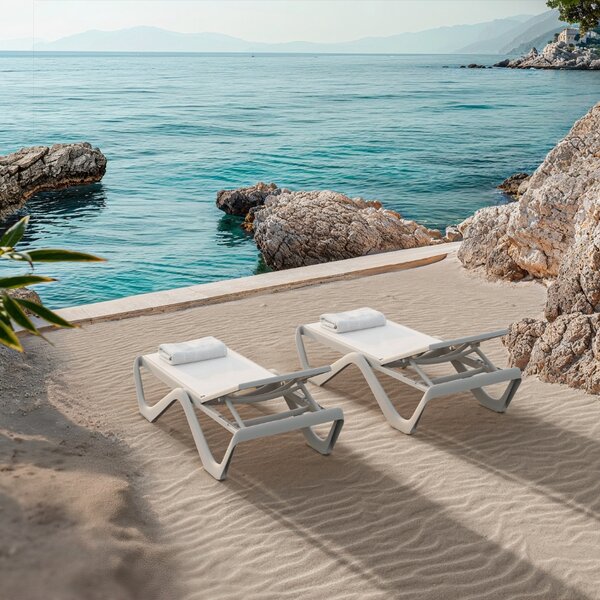 VONDOM Plastové zahradní lehátko LOVE