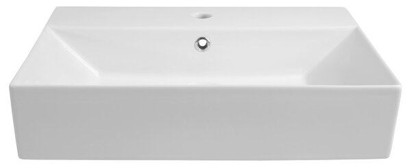 Aqualine Aqualine, Keramické umyvadlo 60x42cm, na desku, 10SF50060