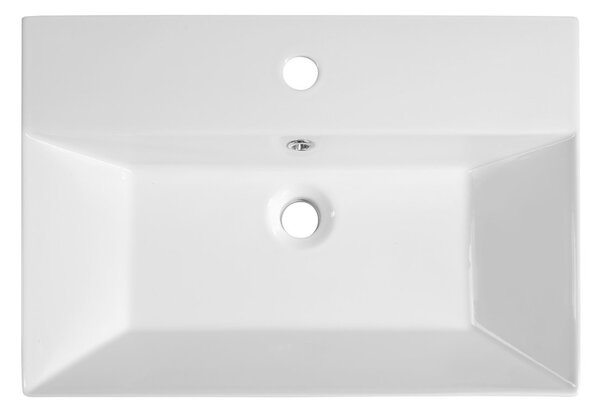 Aqualine Aqualine, Keramické umyvadlo 60x42cm, na desku, 10SF50060