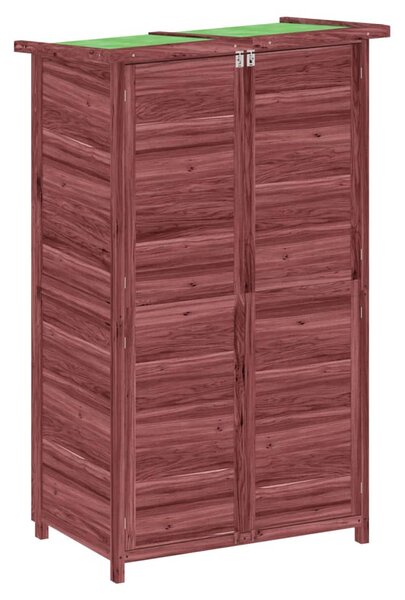 Zahradní přístřešek na nářadí moka 83x57x140 cm masiv borovice 172242