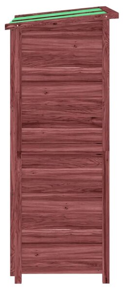 Zahradní přístřešek na nářadí moka 83x57x140 cm masiv borovice 172242