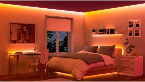 Philips - LED RGBIC Stmívat. pásek SMART STRIP 4m LED/12W/230V 2700/6500K Wi-Fi
