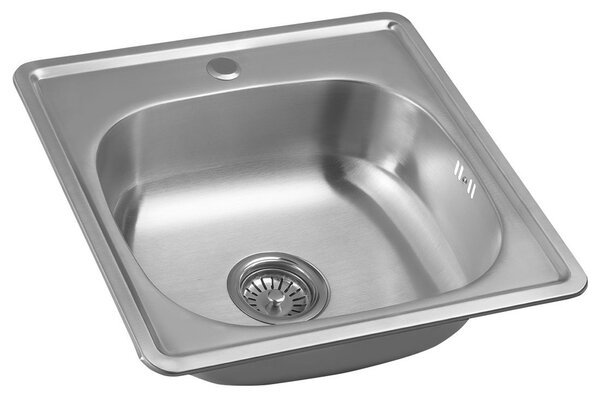 Aqualine Aqualine, Nerezový dřez 48x18x48cm, AQ4848B