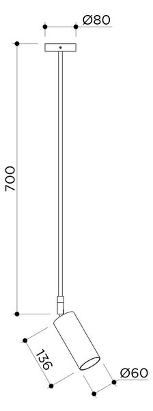 Contain designová závěsná svítidla Book XL Long