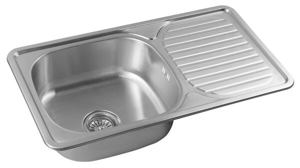 Aqualine Aqualine, Nerezový dřez 76x18x42cm, AQ7642B