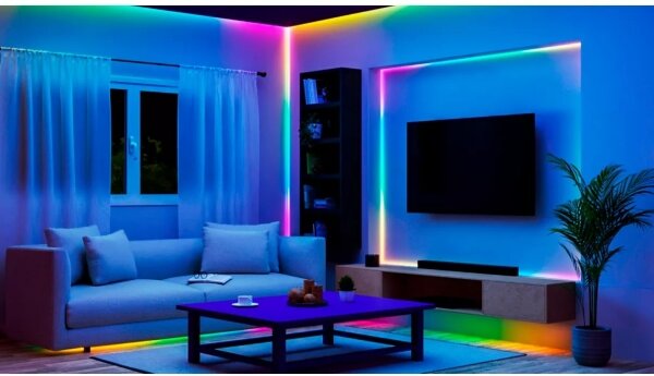 Philips - LED RGBIC Stmívat. pásek SMART STRIP 20m LED/36W/230V 2700/6500K Wi-Fi
